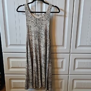 Amuse Society Animal Print Shift Sundress